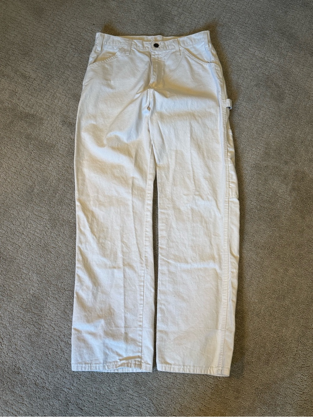 Dickies White Carpenter Pants